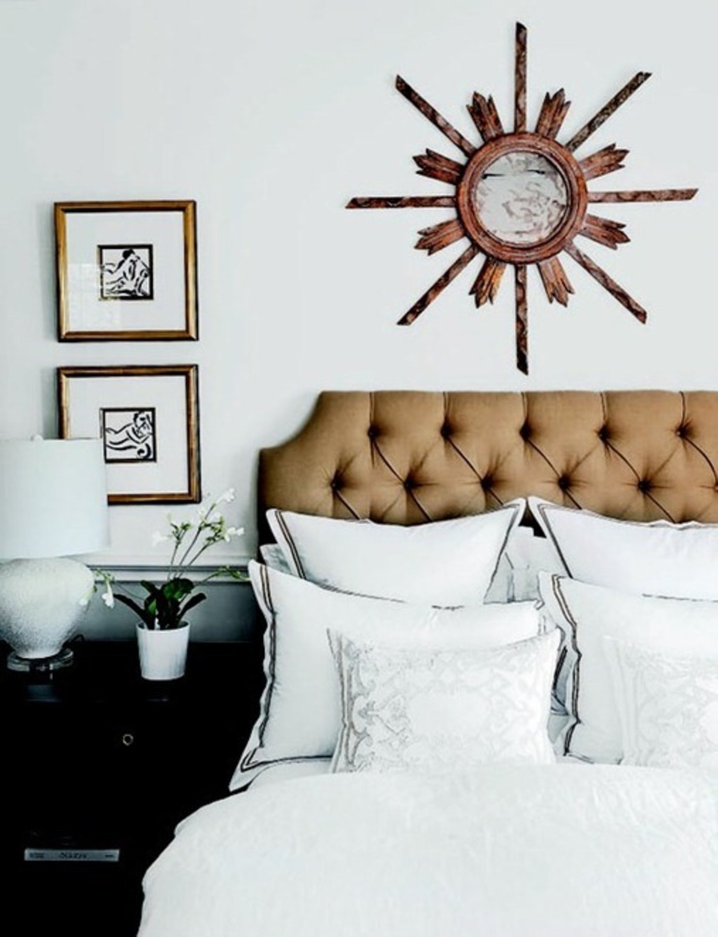 above bed decor