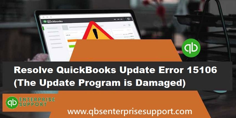 How to Fix QuickBooks Payroll Update Error 15106 - Featuring Image