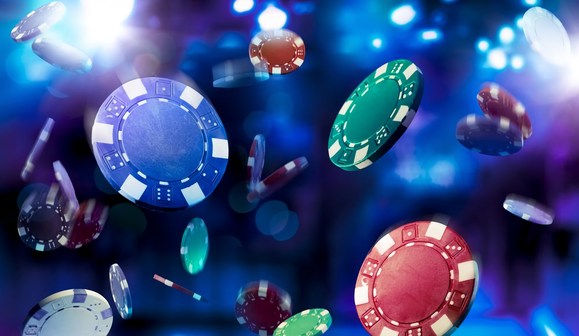 Slot machine illustration depicting the seven available virtual casino games at Bitcasino, where players may wager and win real money with no outlay of their own
